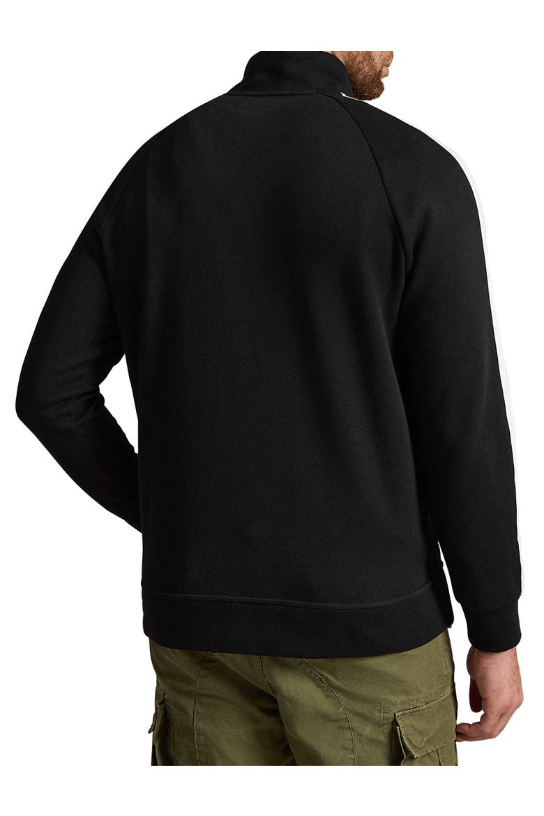 Big & Tall Colorblocked Track Jacket, Alternate, color, POLO BLACK
