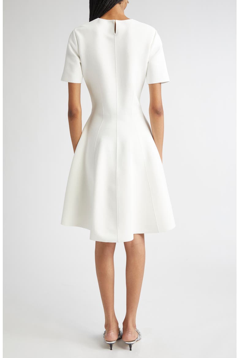 Jersey Fit & Flare Dress, Alternate, color, IVORY