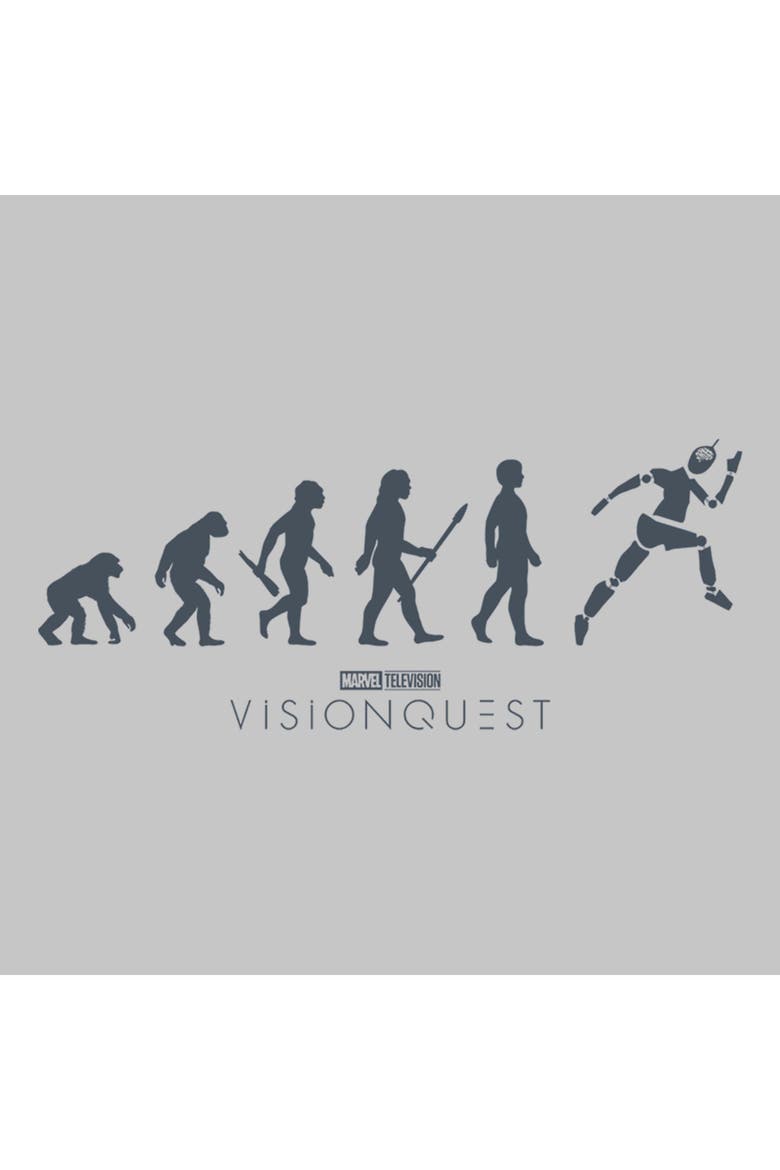 Junior's Artificial Evolution Short Sleeve T-Shirt, Alternate, color, Athletic Heather