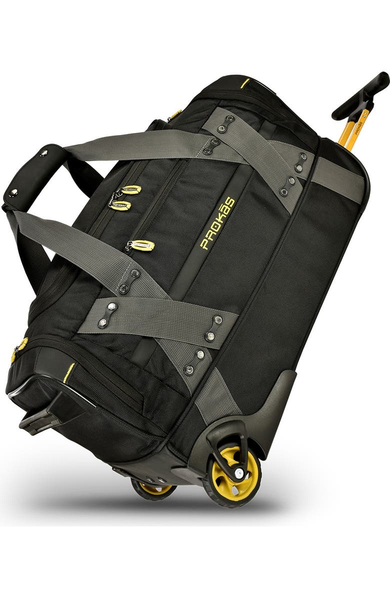 TRAVELERS CHOICE 22" Prokas Rolling Duffel Bag, Alternate, color,
