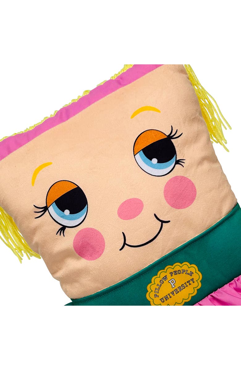 Pillow People Jill College Plush  2In1 Toy & Pillow, Alternate, color, Multicolored