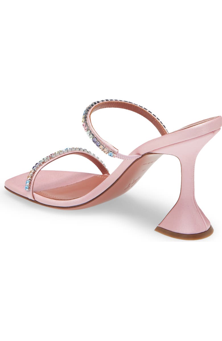 Amina Muaddi Gilda Crystal Slide Sandal, Alternate, color,