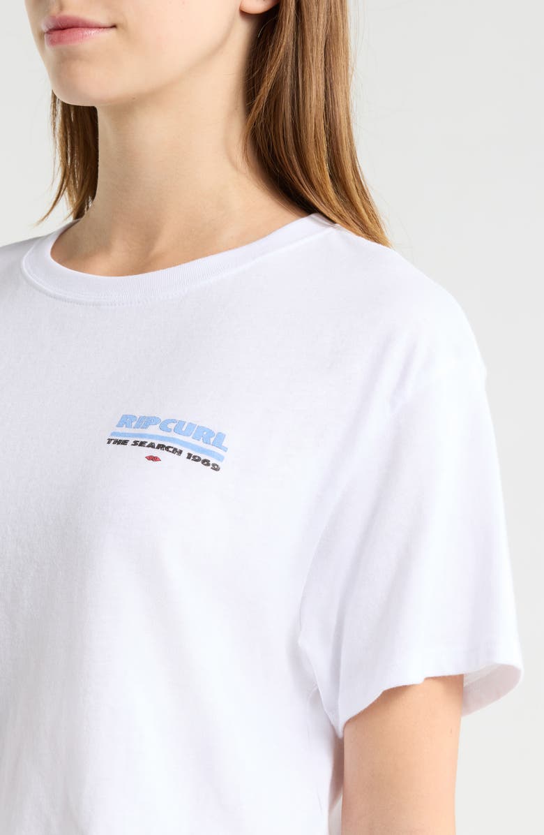 Rip Curl Hayley O Crop T-Shirt, Alternate, color, Optical White