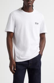 Golden Goose Star Logo Cotton Graphic T-Shirt