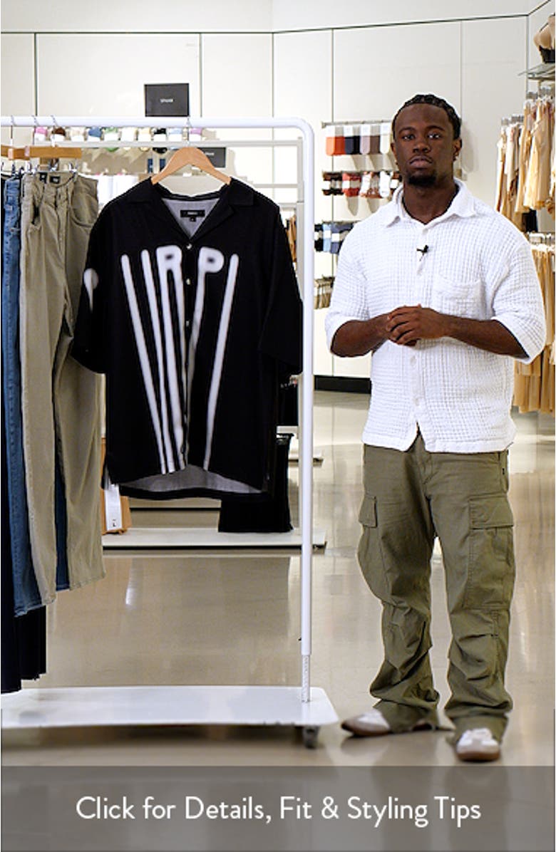 Lyocell Graphic Camp Shirt, sales video thumbnail