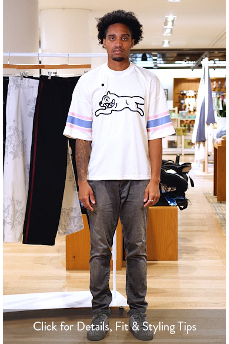 Hike Oversize Running Dog Mesh Graphic T-Shirt video