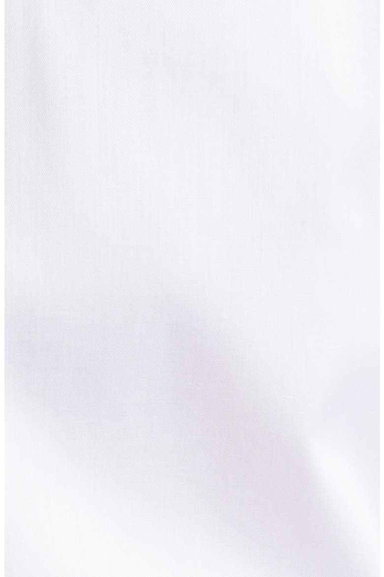 Contemporary Fit Twill Dress Shirt, Alternate, color, WHITE