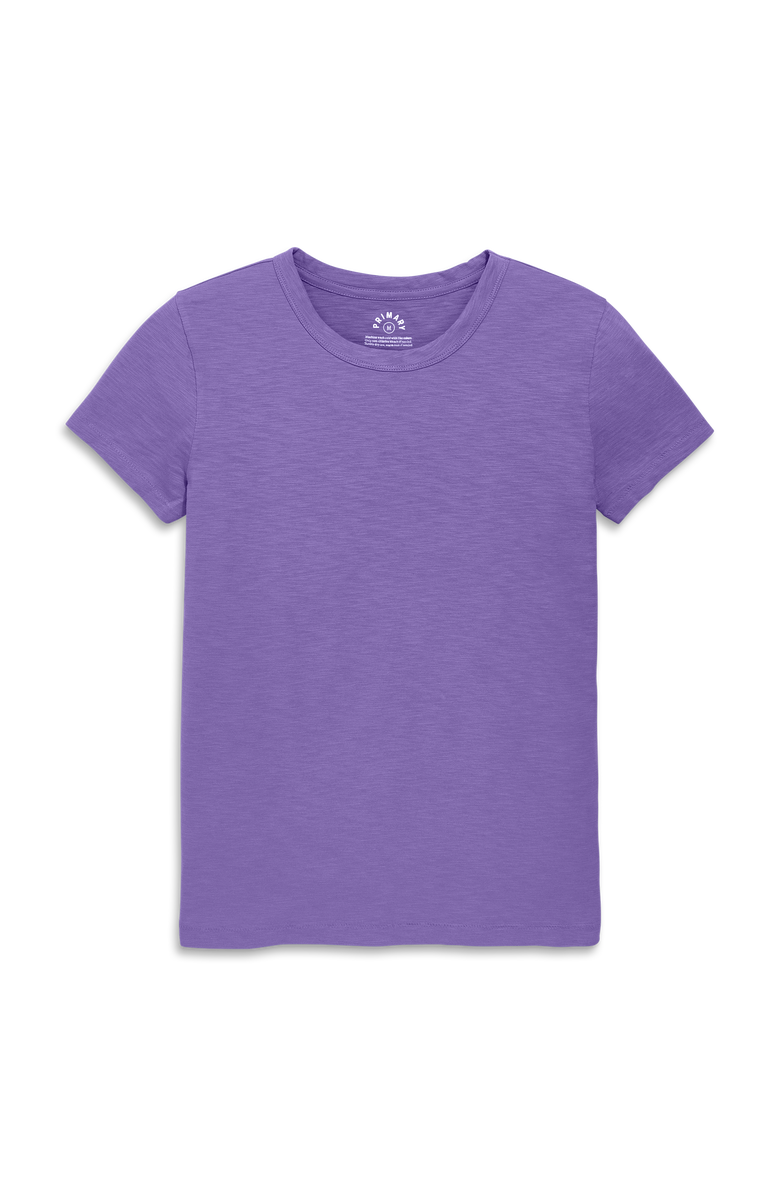 Primary Adult Classic Slub Crewneck Tee, Main, color, Violet