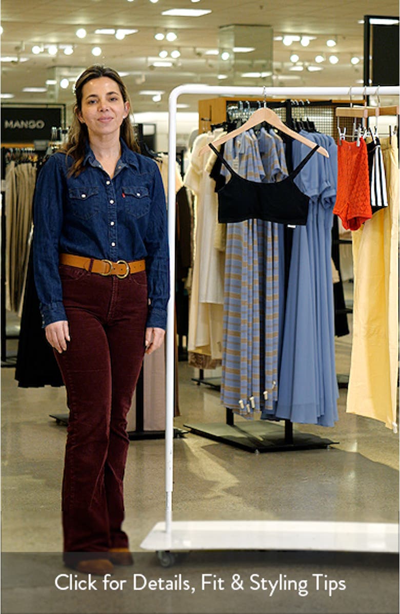 Essentials Cotton Blend Scoop Bralette, sales video thumbnail