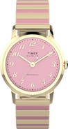 Timex® Marlin® Hand Wound Expansion Strap Watch, 34mm