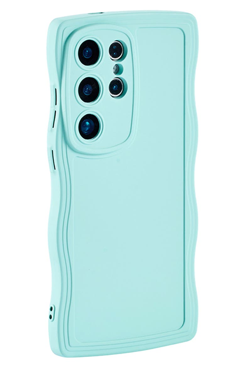 Blue Wavy S24 Ultra Phone Case, Alternate, color, BLUE