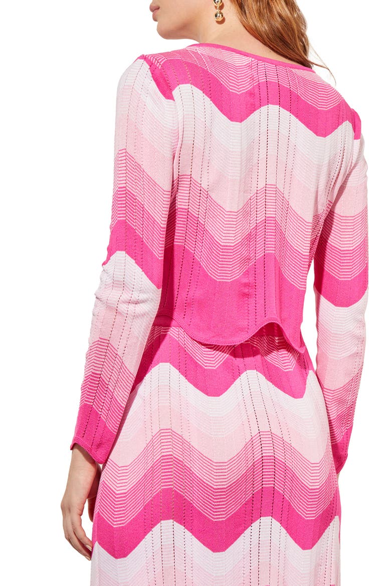 Stripe Crop Top, Alternate, color, CARMINE ROSE MULTI
