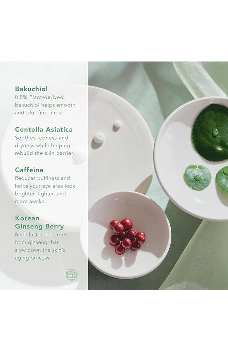 Meebak Cica and Bakuchiol Eye Cream 1.01oz, Alternate, color, NO COLOR