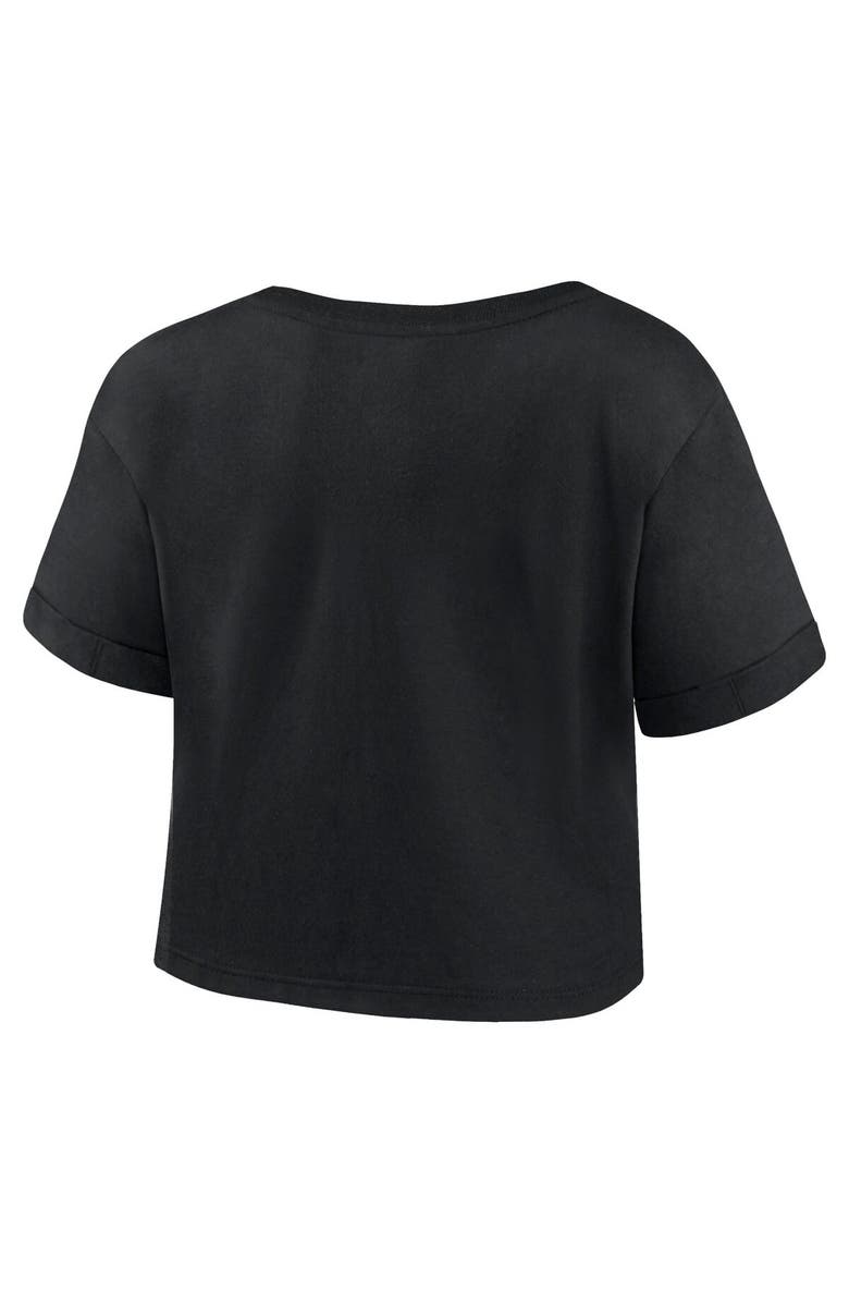 FANATICS Women's Fanatics Branded Black Paris 2024 Summer Olympics Static Fashion Cropped T-Shirt, Alternate, color,