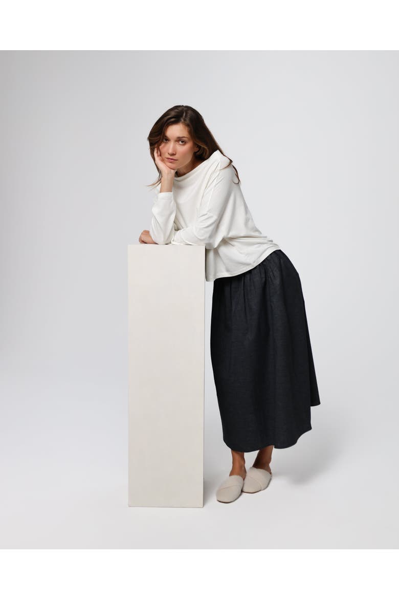 Hemp Essentials Off The Shoulder Top, Alternate, color, cream