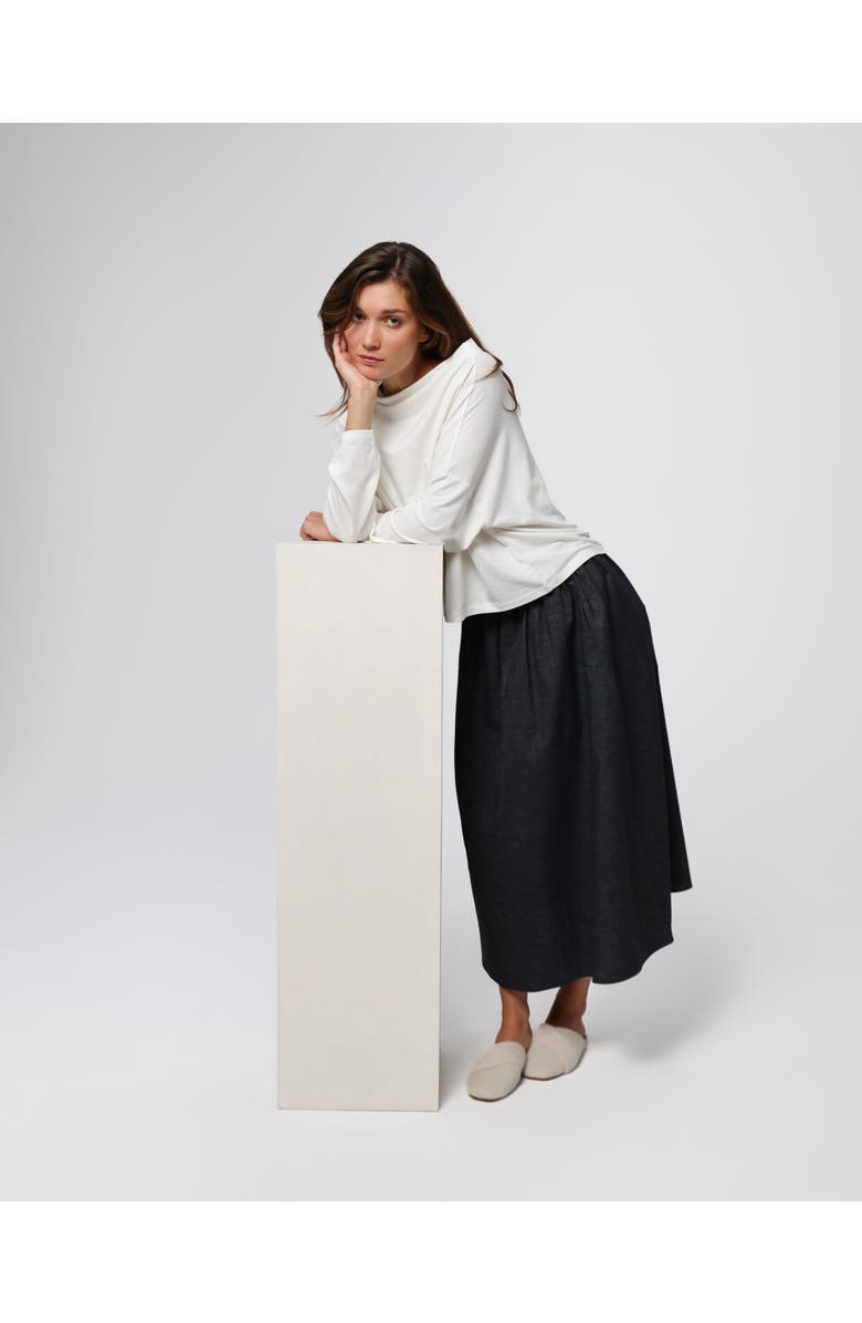 JUANA Hemp Essentials Off The Shoulder Top, Alternate, color, Cream