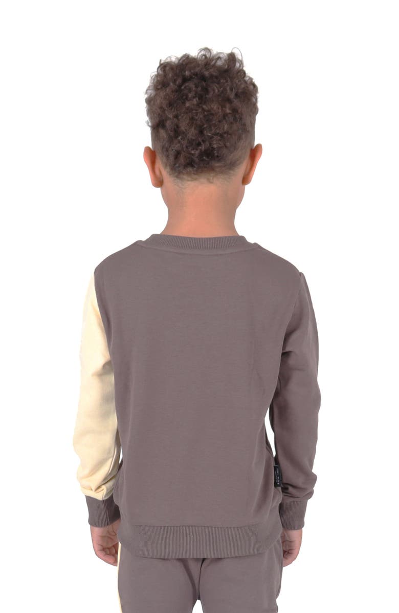 TINY TRIBE Kids' Nice Guy Colorblock Sweatshirt, Alternate, color, 
