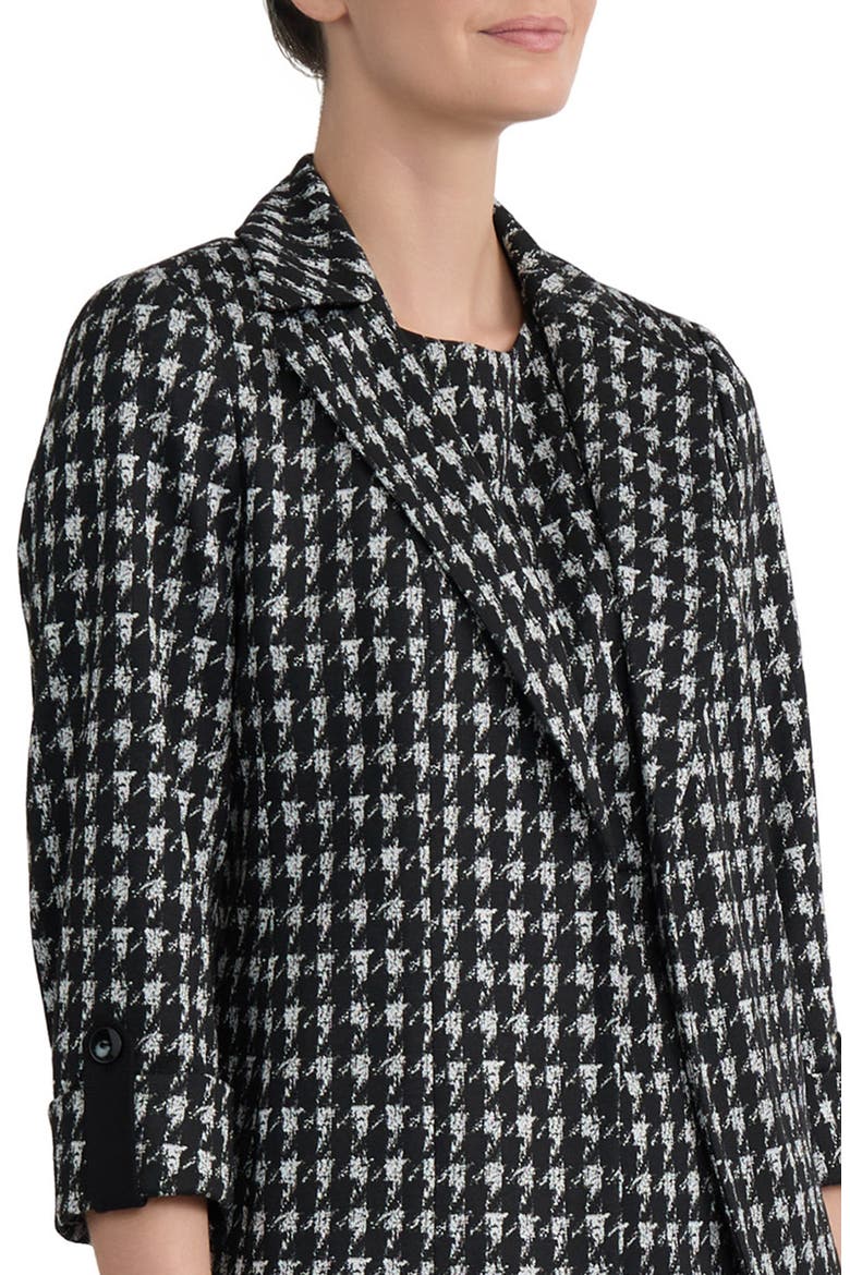 Open Front Seamed Jacket, Alternate, color, BLACK MULTI
