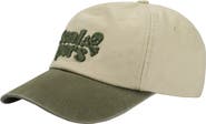 Scalpers Contrast Embroidered Cap