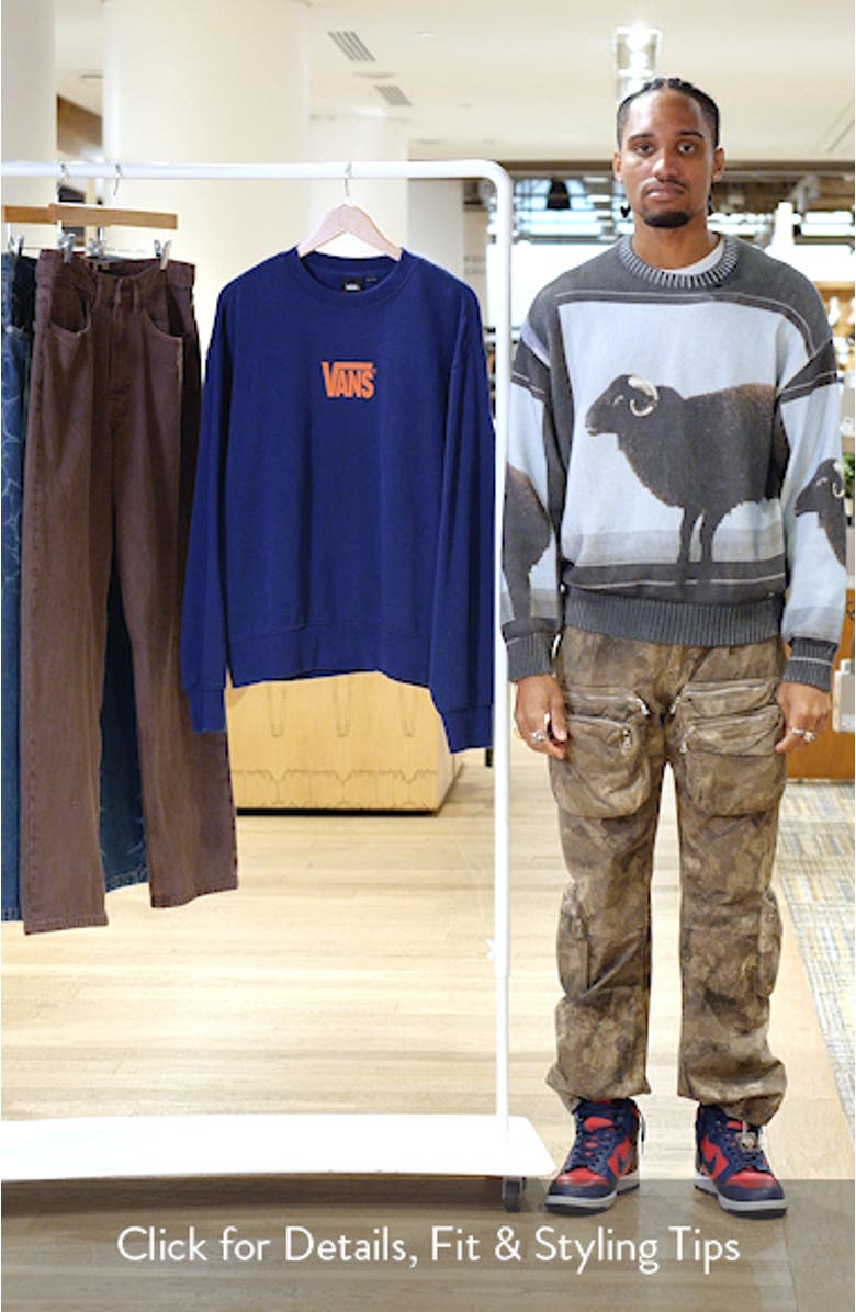 Logo Crewneck Sweatshirt, sales video thumbnail