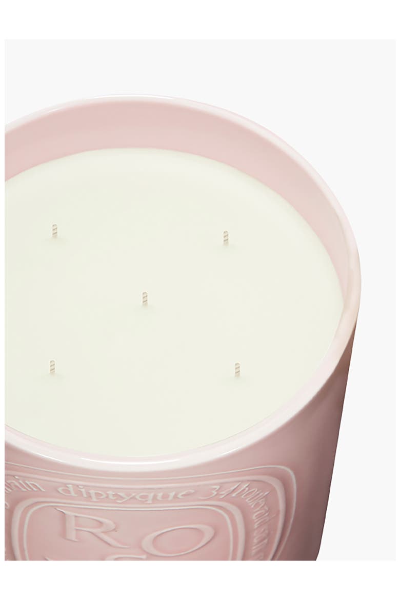 Roses Very Large Scented Candle, Alternate, color, PINK VESSEL