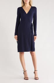 Lovestitch Long Sleeve Wrap Sweater Dress