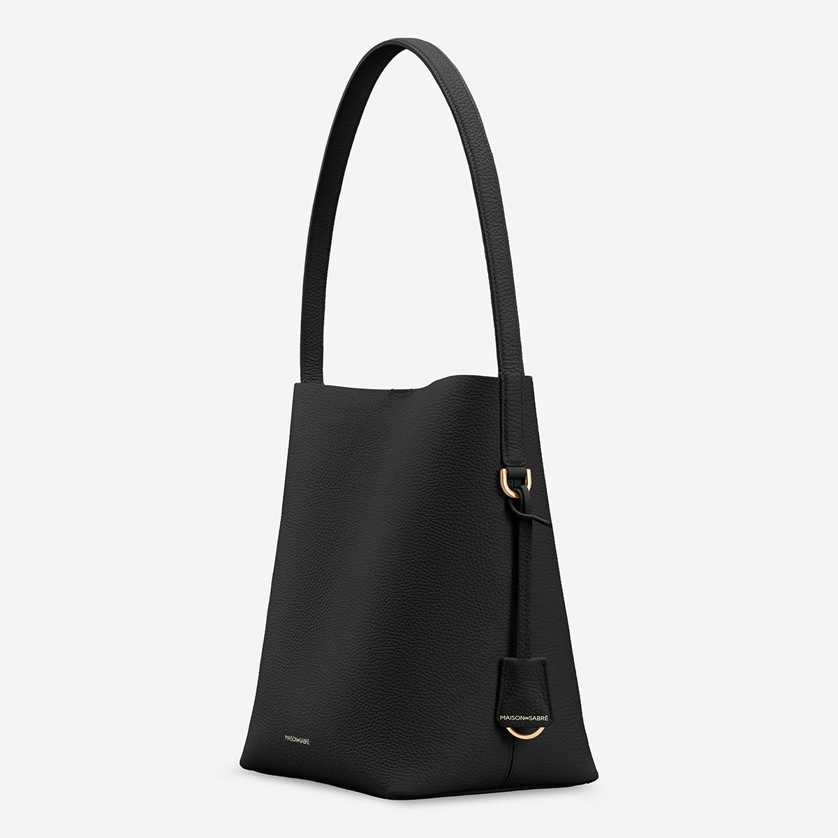 MAISON de SABRÉ The Bucket Soft Tote, Alternate, color, Rouge Noir