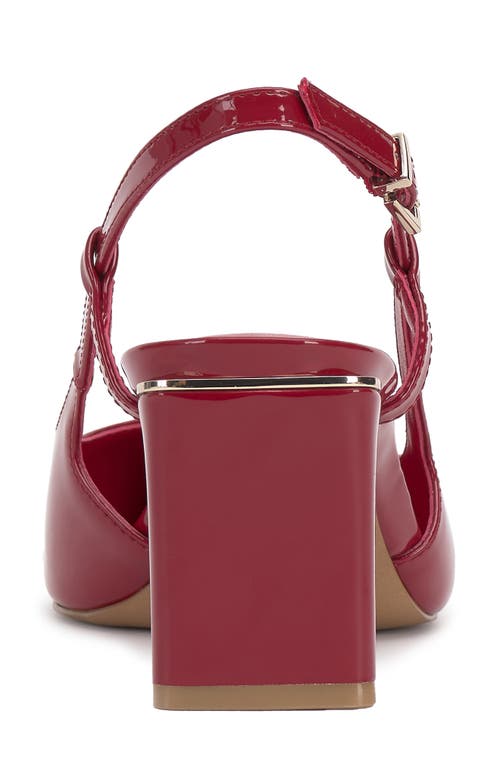 Vince Camuto Halsie Slingback Sandal In Bright Flame