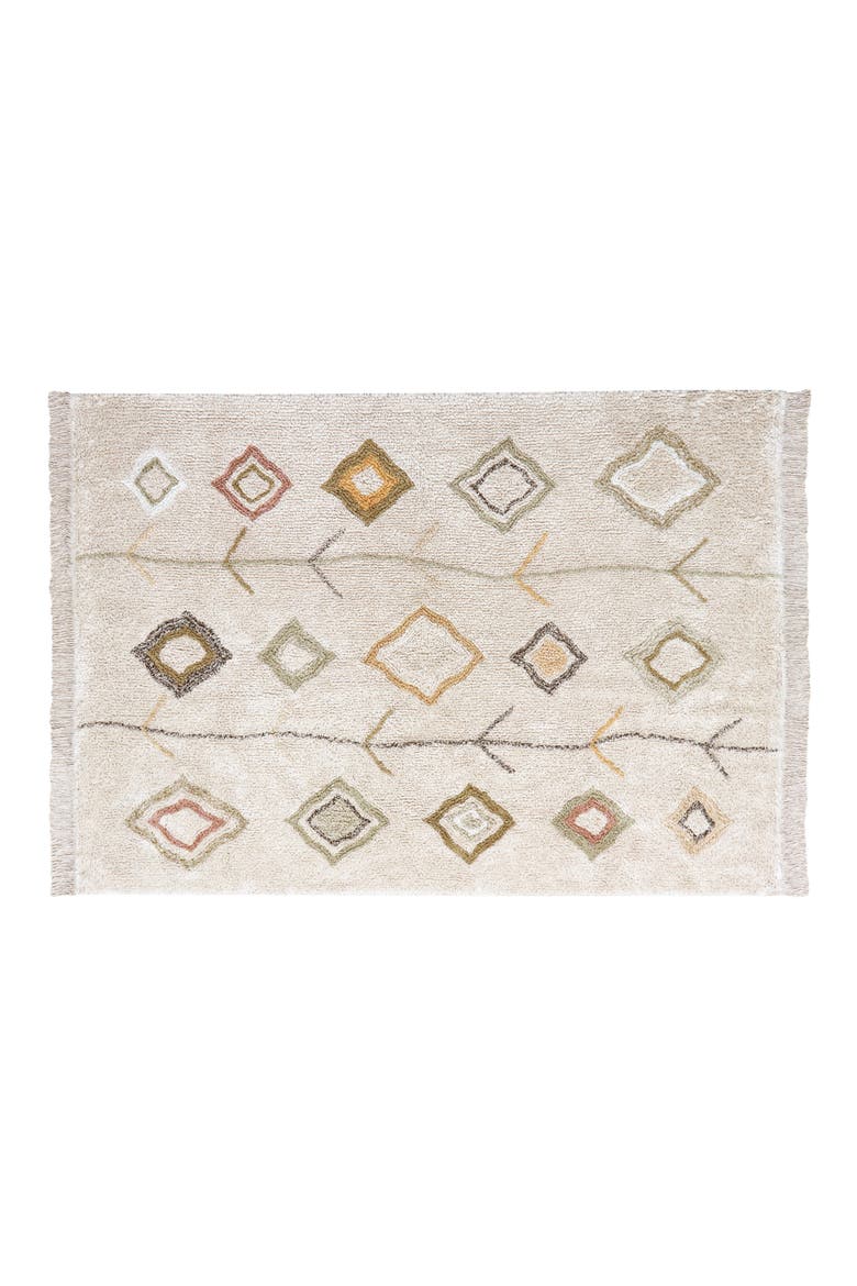 Kaarol Earth Washable Cotton Rug, Main, color, NATURAL