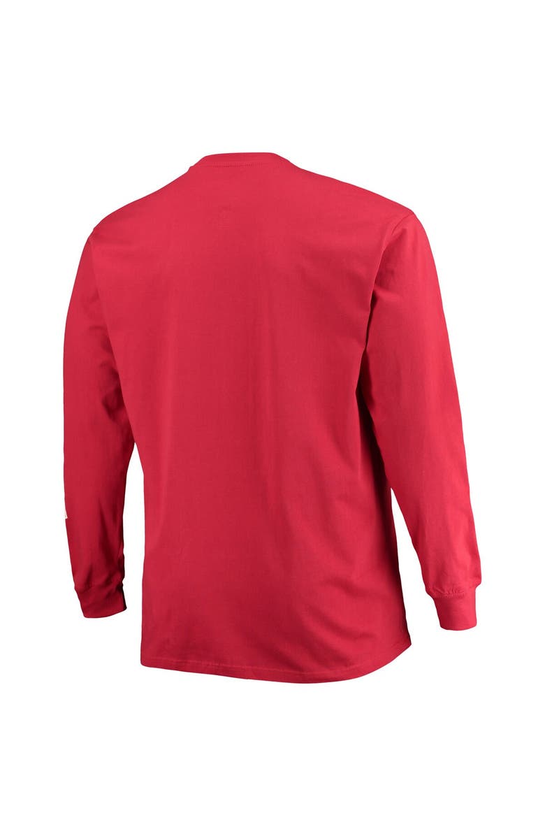 Champion Men's Champion Cardinal USC Trojans Big & Tall 2-Hit Long Sleeve T-Shirt, Alternate, color, Cardinal