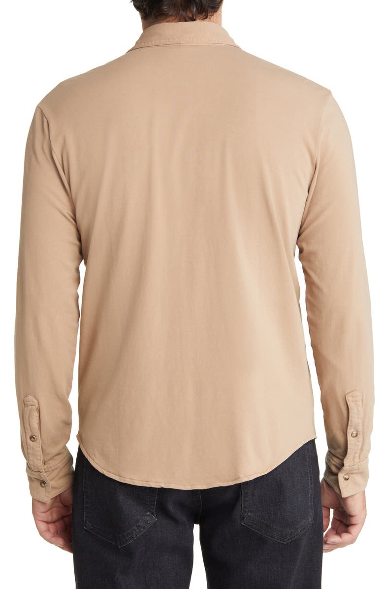 Peter Millar Lava Wash Stretch Cotton Shirt Jacket, Alternate, color, 