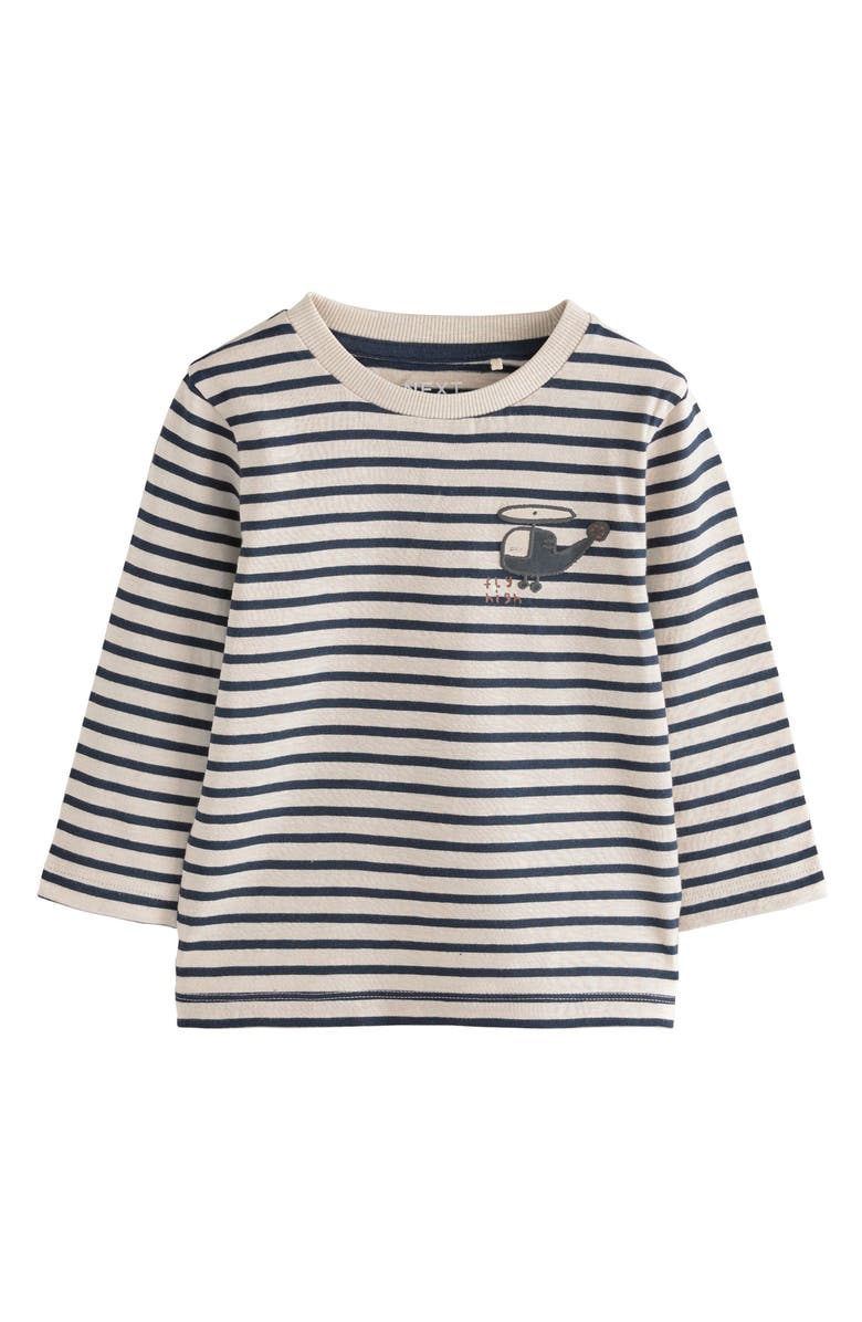 NEXT Kids' 5-Pack Assorted Long Sleeve T-Shirts, Alternate, color, Red