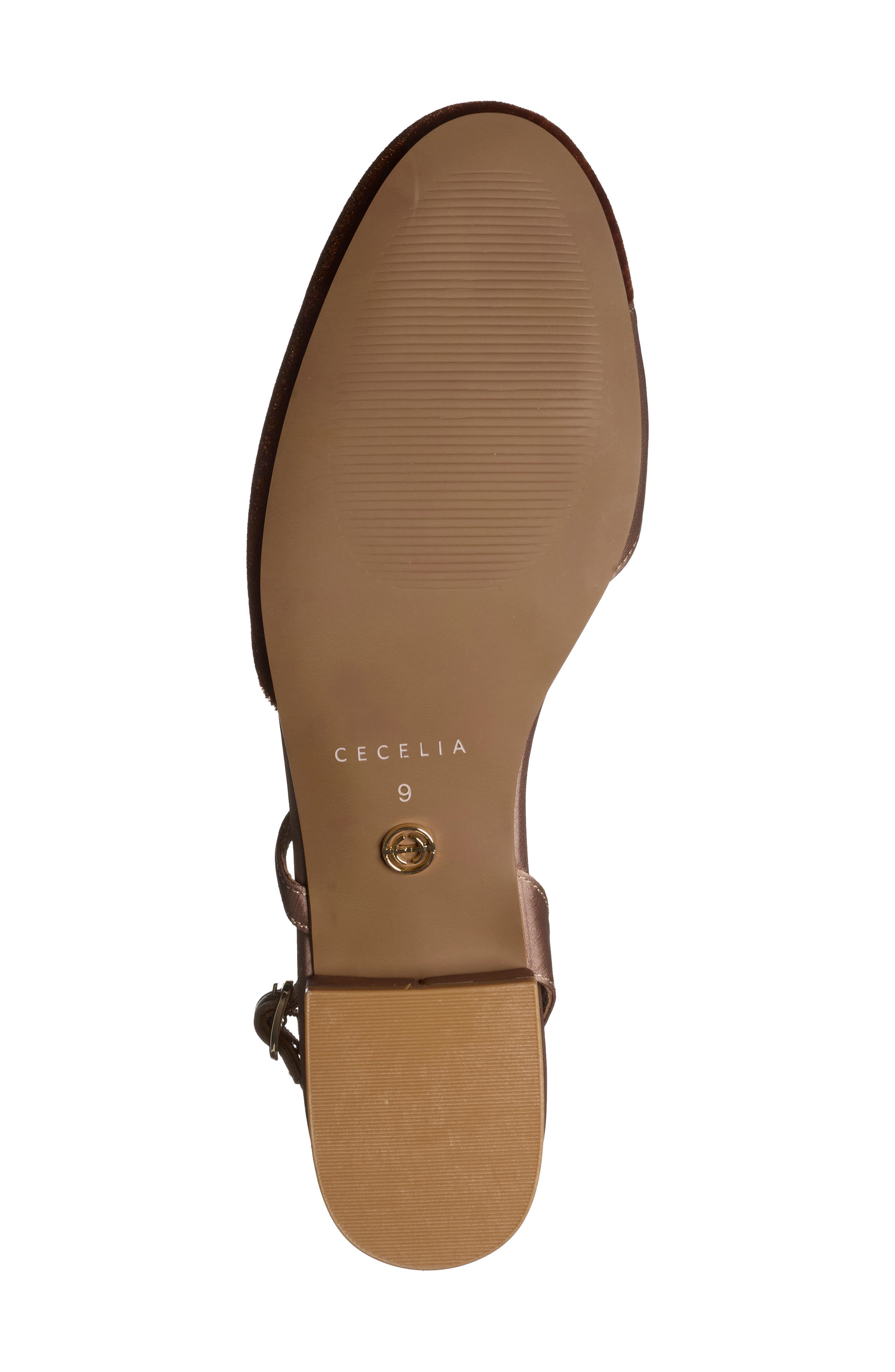 Heidi Slingback Half d'Orsay Flat, Alternate, color, CAFE