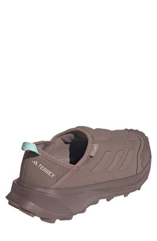 Adidas Originals Adidas Gender Inclusive Terrex Winter Cold.rdy Slip-on Hiking Shoe In Brown