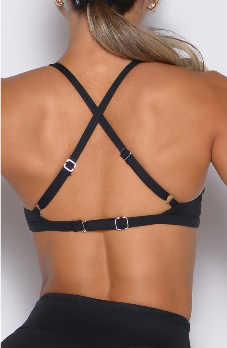 Bombshell Sportswear Kini Bra, Alternate, color, Black