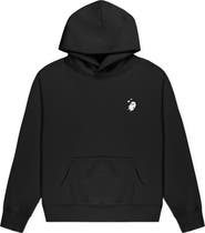 Dalix Heartly Ghost Relaxed Midweight Fleece Pullover Hoodie