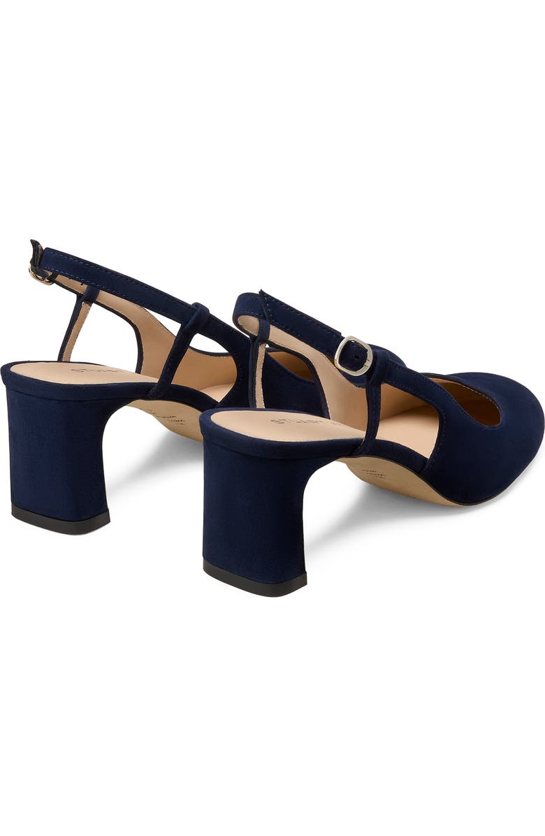 Stuart Weitzman Babette Slingback Pump, Alternate, color, Nice Blue