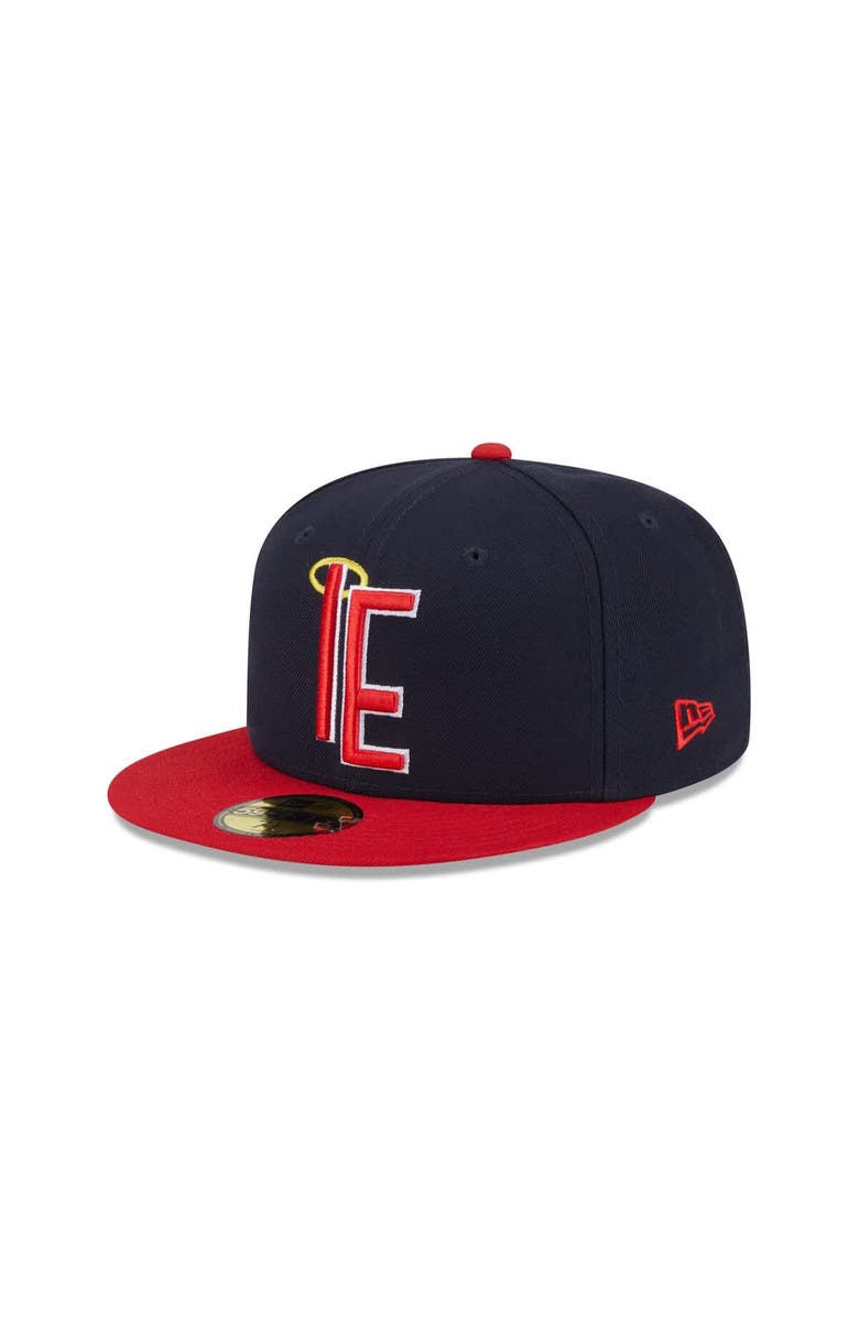 New Era Men's New Era Navy Inland Empire 66ers Theme Nights 59FIFTY Fitted Hat, Alternate, color, Navy