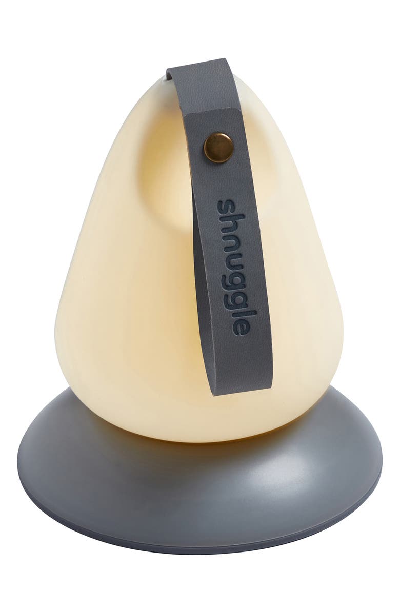 SHNUGGLE Moonlight Night Light, Main, color, White Grey