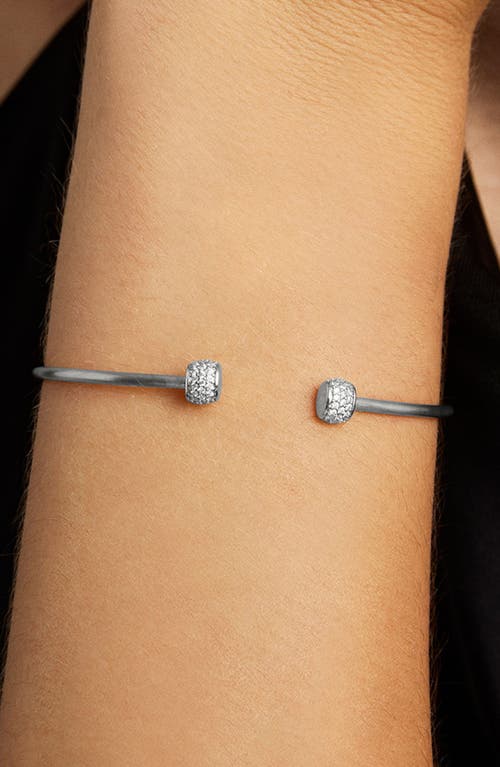 Dean Davidson Juliette Pavé Twist Bangle In Silver