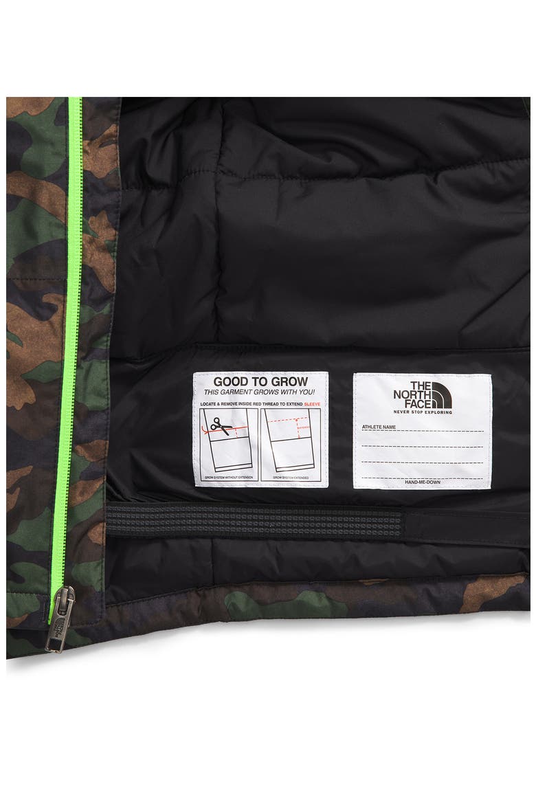 Kids' Freedom Insulated Waterproof Hooded Jacket, Alternate, color, TNF BLACK