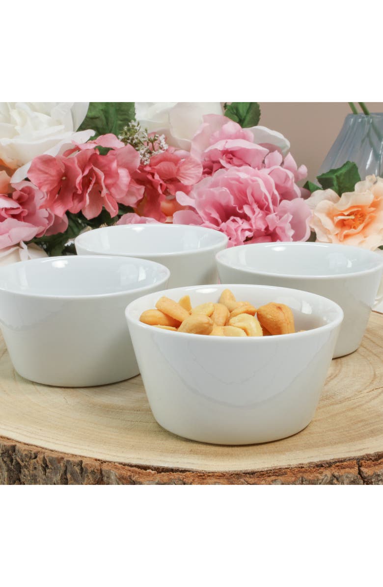 BIA Cordon Bleu Oslo Set of 4 Ramekins, Alternate, color, White