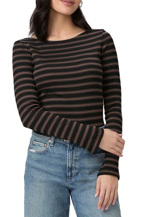 Lucina Stripe Long Sleeve Top