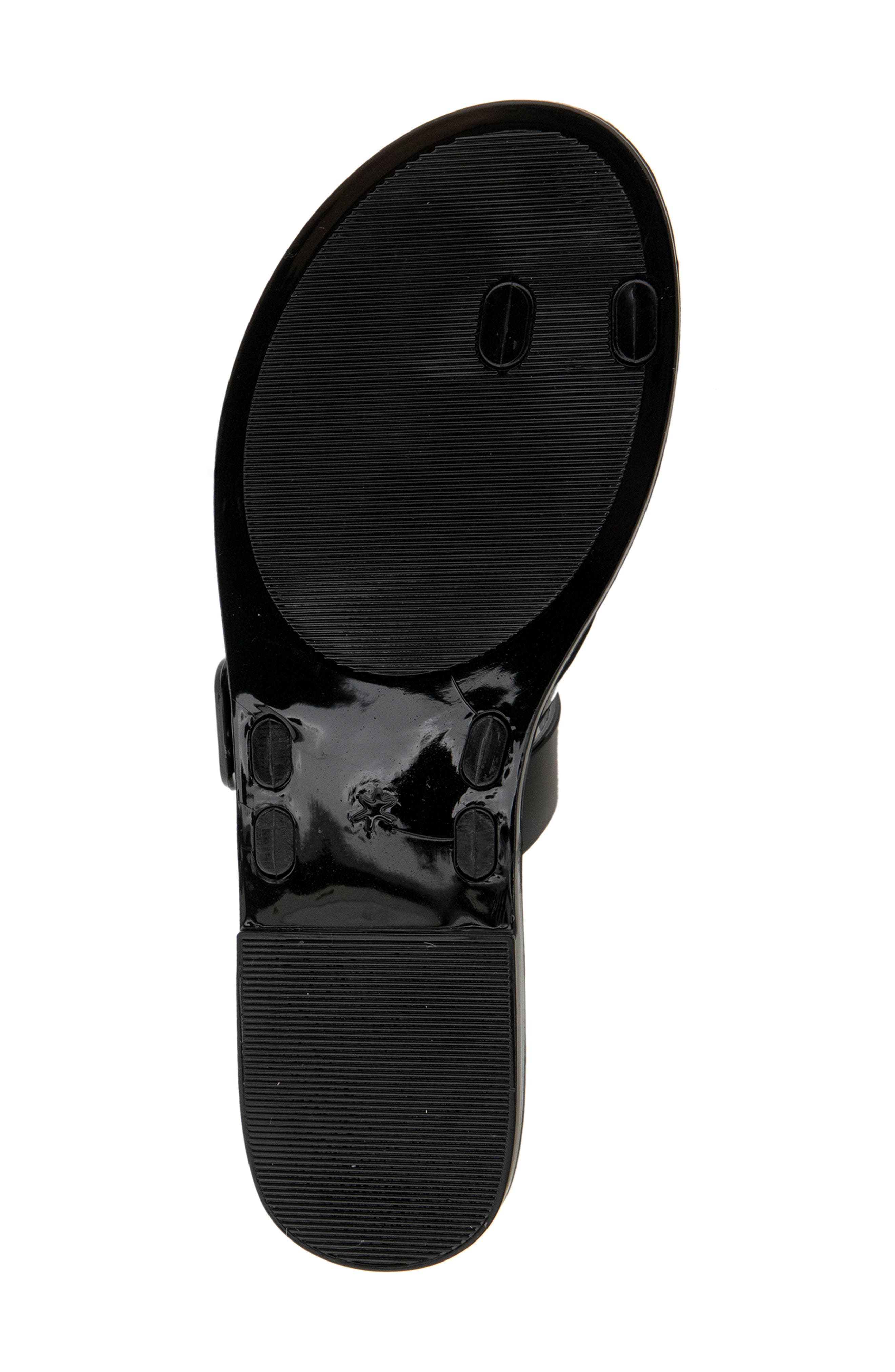 Splendid Susana Jelly Sandal, Alternate, color, Black Solid