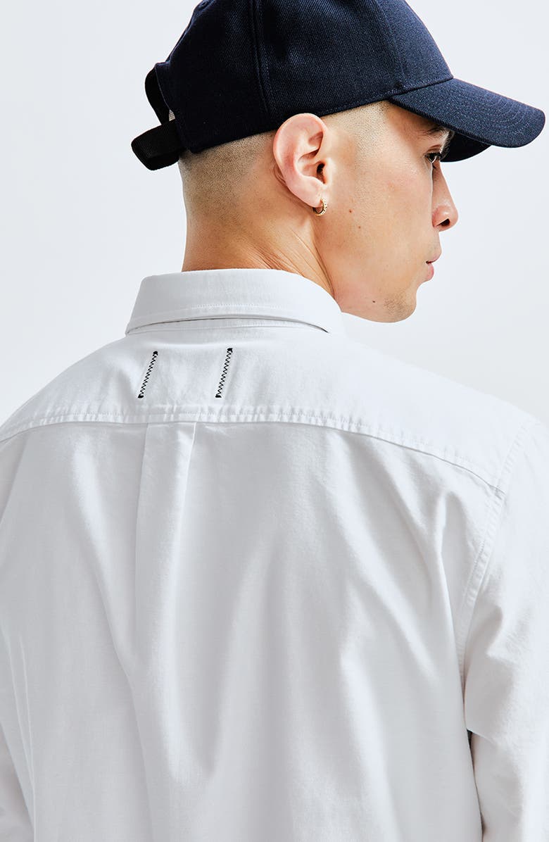 Reigning Champ Oxford Windsor Cotton Shirt, Alternate, color, 