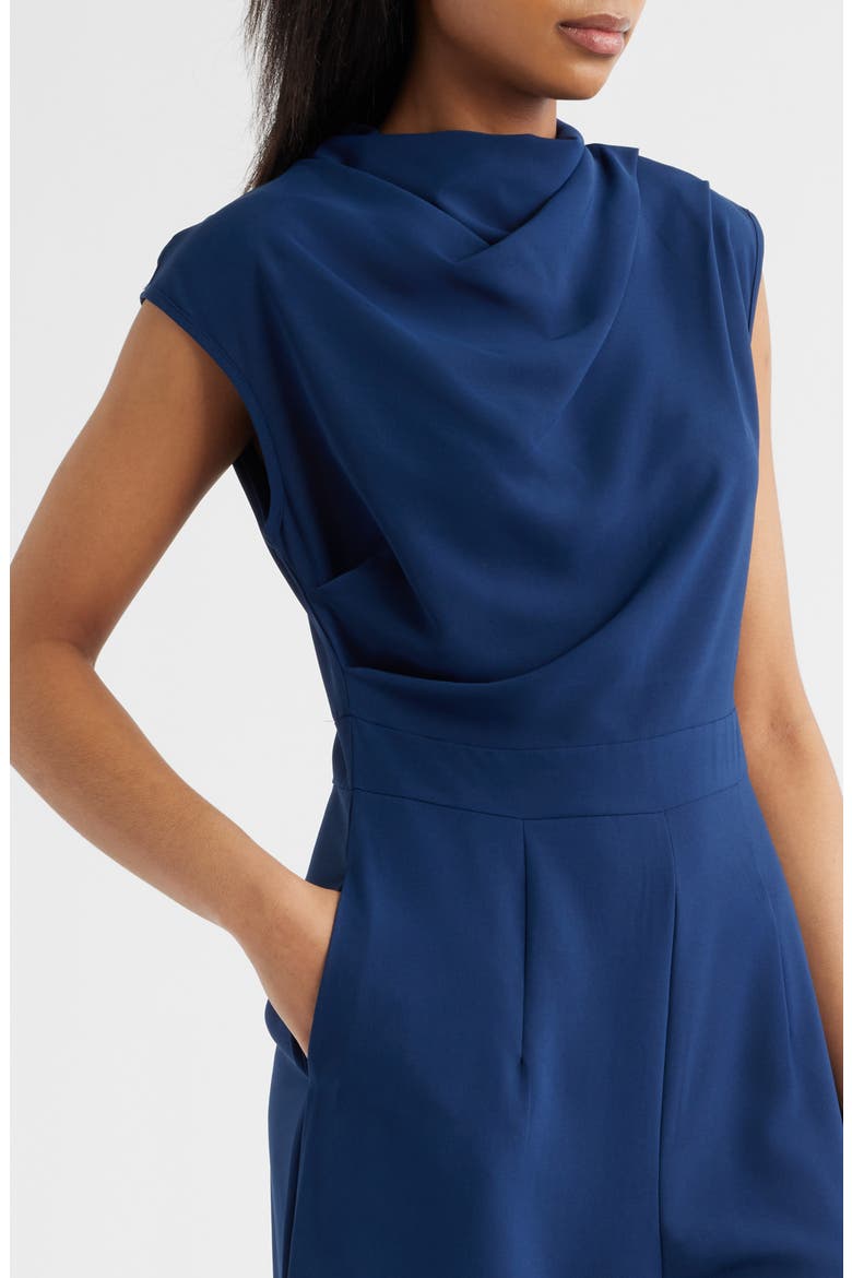 Lilou Wide Leg Jumpsuit, Alternate, color, BLUE