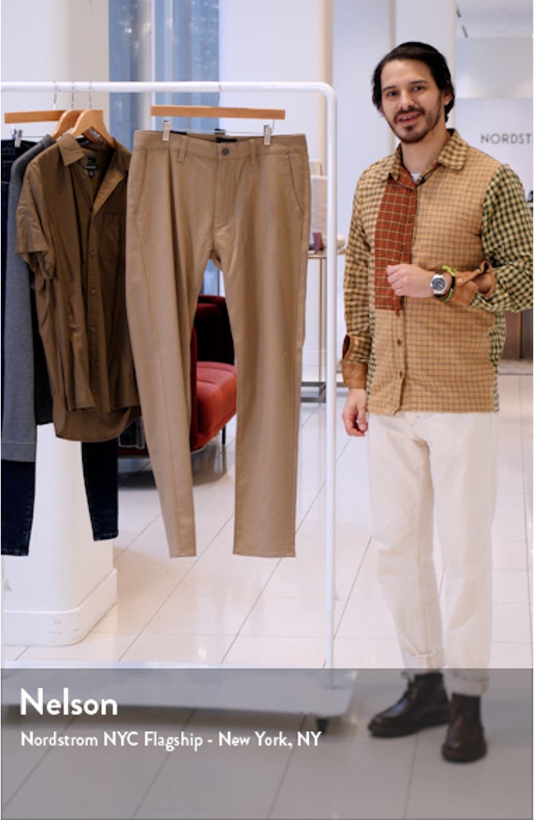 Verona Slim Fit Straight Leg Chino Pants, sales video thumbnail