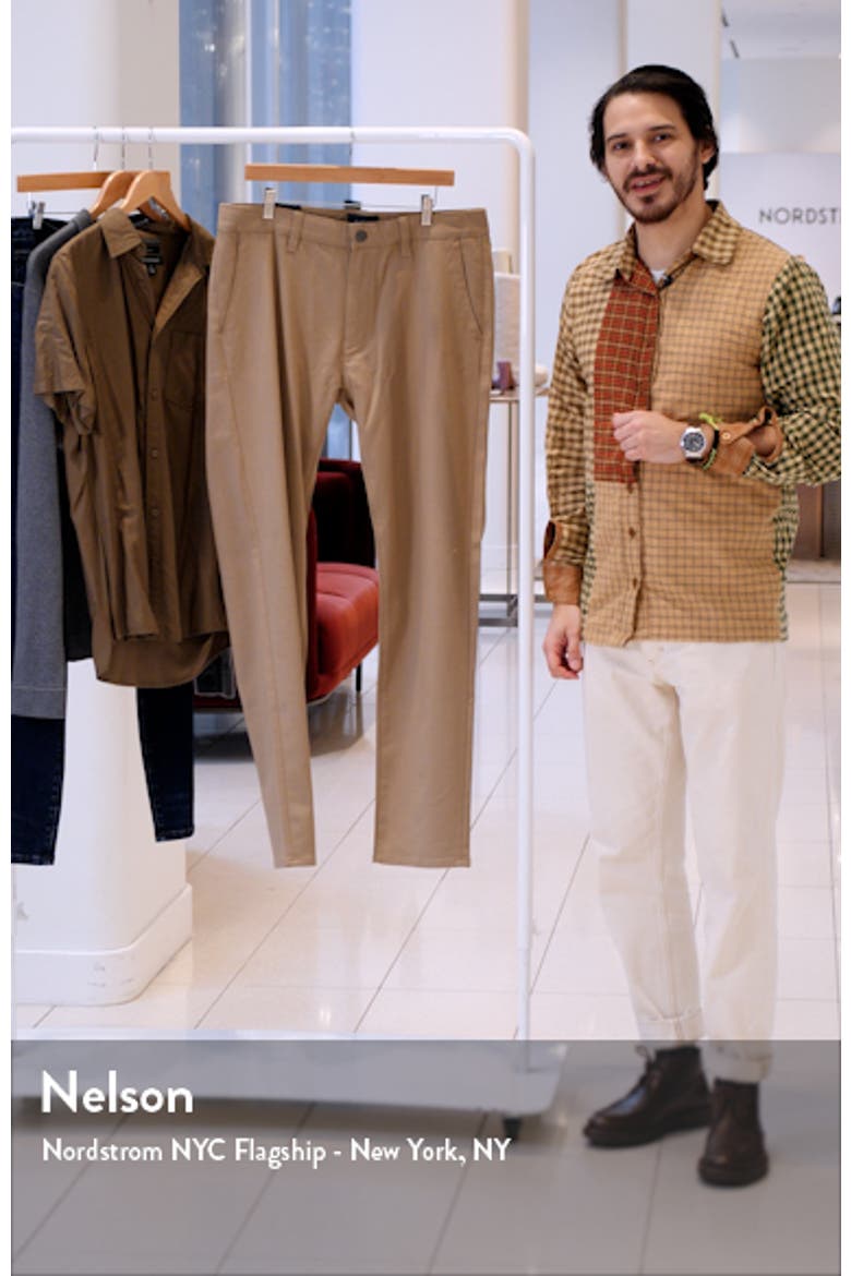 Verona Slim Fit Straight Leg Chino Pants video