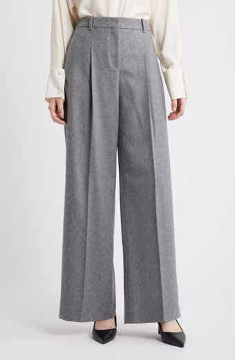 BOSS Tiana Pleat Wide Leg Pants