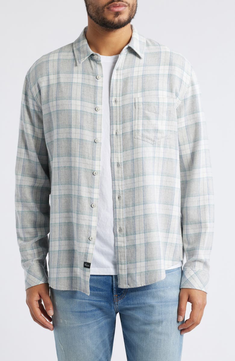 Rails Lennox Plaid Button-Up Shirt, Main, color, 